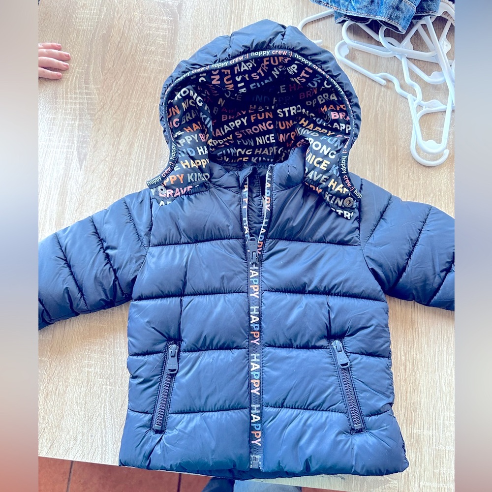 Insulated fleece lined rain coat
